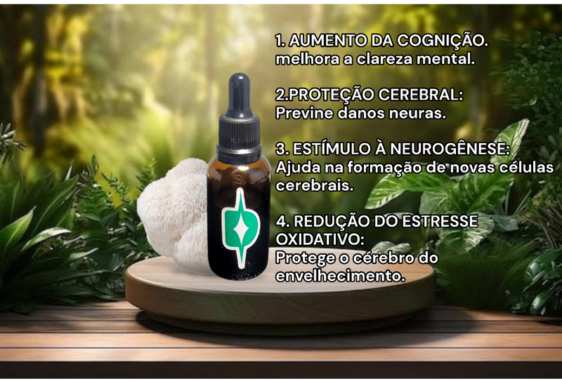 Extrato de Cogumelo Juba de Leão